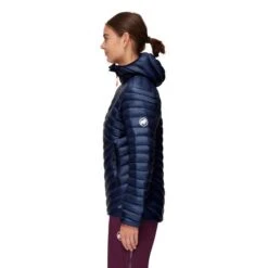Mammut Broad Peak In HoodedJacket Women 17 Mammut Broad Peak In HoodedJacket Women -Outdoor-Ausrüstung 1013 00350 5118 mod side