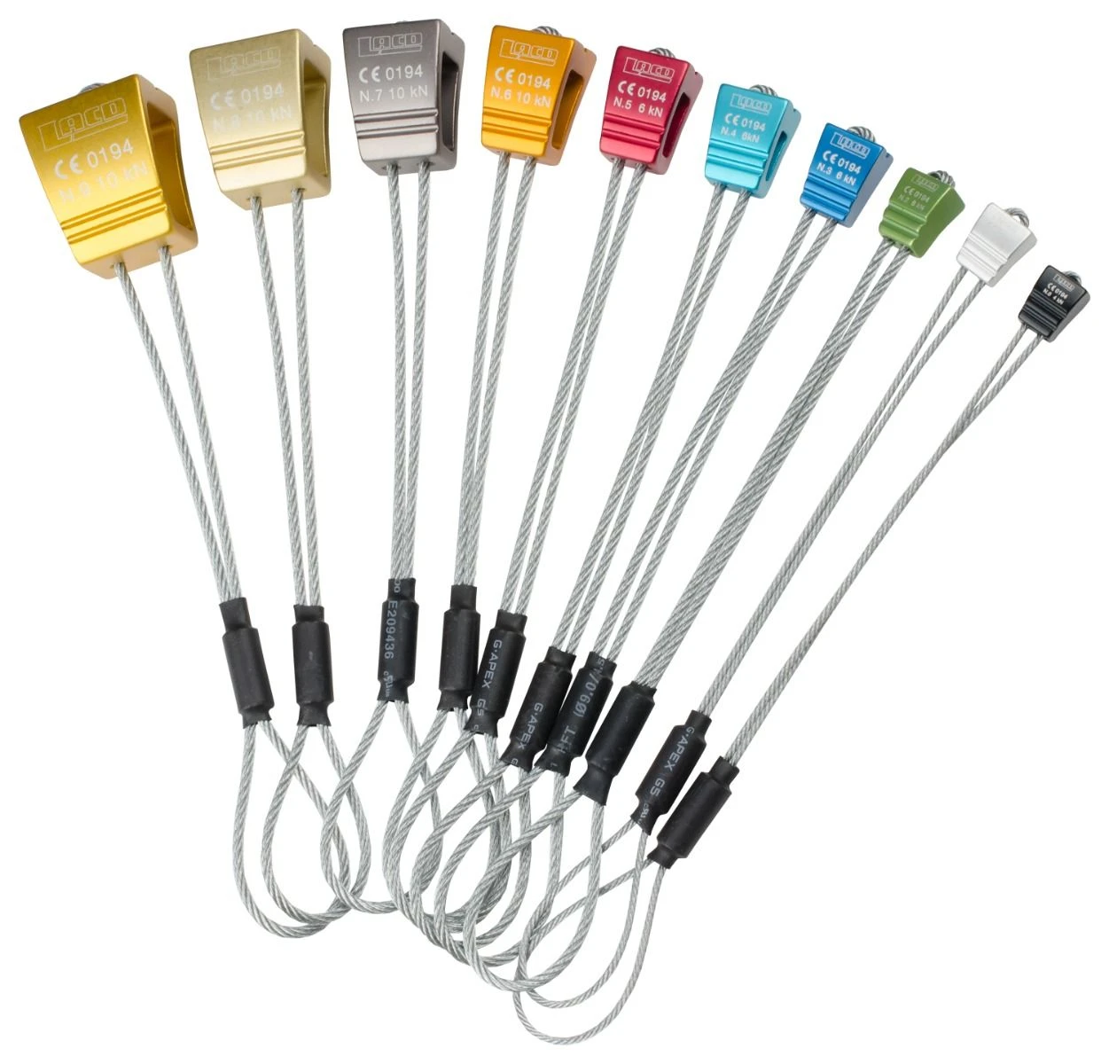 LACD Nut Set Demon 10pcs 3 LACD Nut Set Demon 10pcs