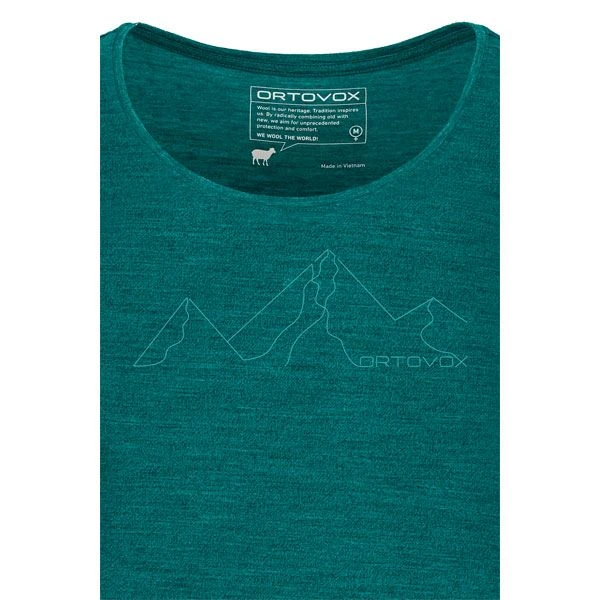 Ortovox 150 Cool Mountain Face T-Shirt Damen 4 Ortovox 150 Cool Mountain Face T-Shirt Damen – Bild 2