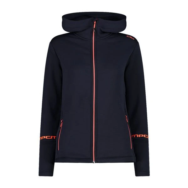 CMP WOMAN JACKET FIX HOOD Sweatshirt-Jacke Damen 6 CMP WOMAN JACKET FIX HOOD Sweatshirt-Jacke Damen – Bild 4