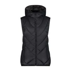 CMP WOMAN VEST FIX HOOD Daunenweste Damen -Outdoor-Ausrüstung 32k3046 u901 a