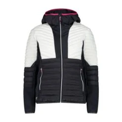 CMP WOMAN JACKET FIX HOOD HYBRID Hybridjacke Damen -Outdoor-Ausrüstung 32z4206 u423 a 1
