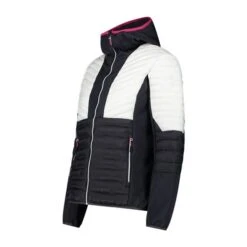 CMP WOMAN JACKET FIX HOOD HYBRID Hybridjacke Damen -Outdoor-Ausrüstung 32z4206 u423 c 1