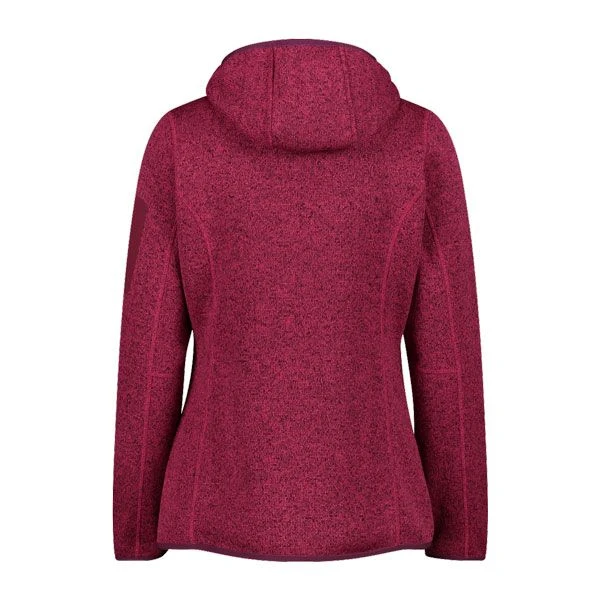CMP Knitted Melange Fleece Jacke Damen 8 CMP Knitted Melange Fleece Jacke Damen – Bild 6