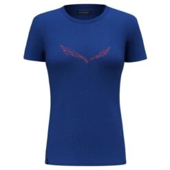 SALEWA SOLID DRY W T-SHIRT Klettershirt Damen