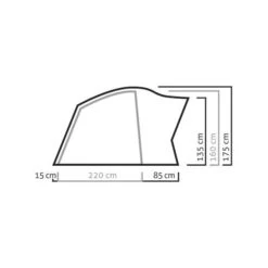 Salewa Alpine Hut IV Zelt -Outdoor-Ausrüstung 5604 ma e