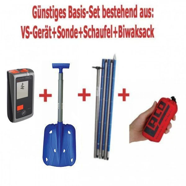 Mammut Barryvox Verschüttetensuchgerät Im Set Mit Schaufel, Sonde Und Biwaksack 4 Mammut Barryvox Verschüttetensuchgerät Im Set Mit Schaufel, Sonde Und Biwaksack – Bild 2