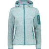 CMP Knitted Melange Fleece Jacke Damen -Outdoor-Ausrüstung cmp knitted melange fleece jacke damen 1