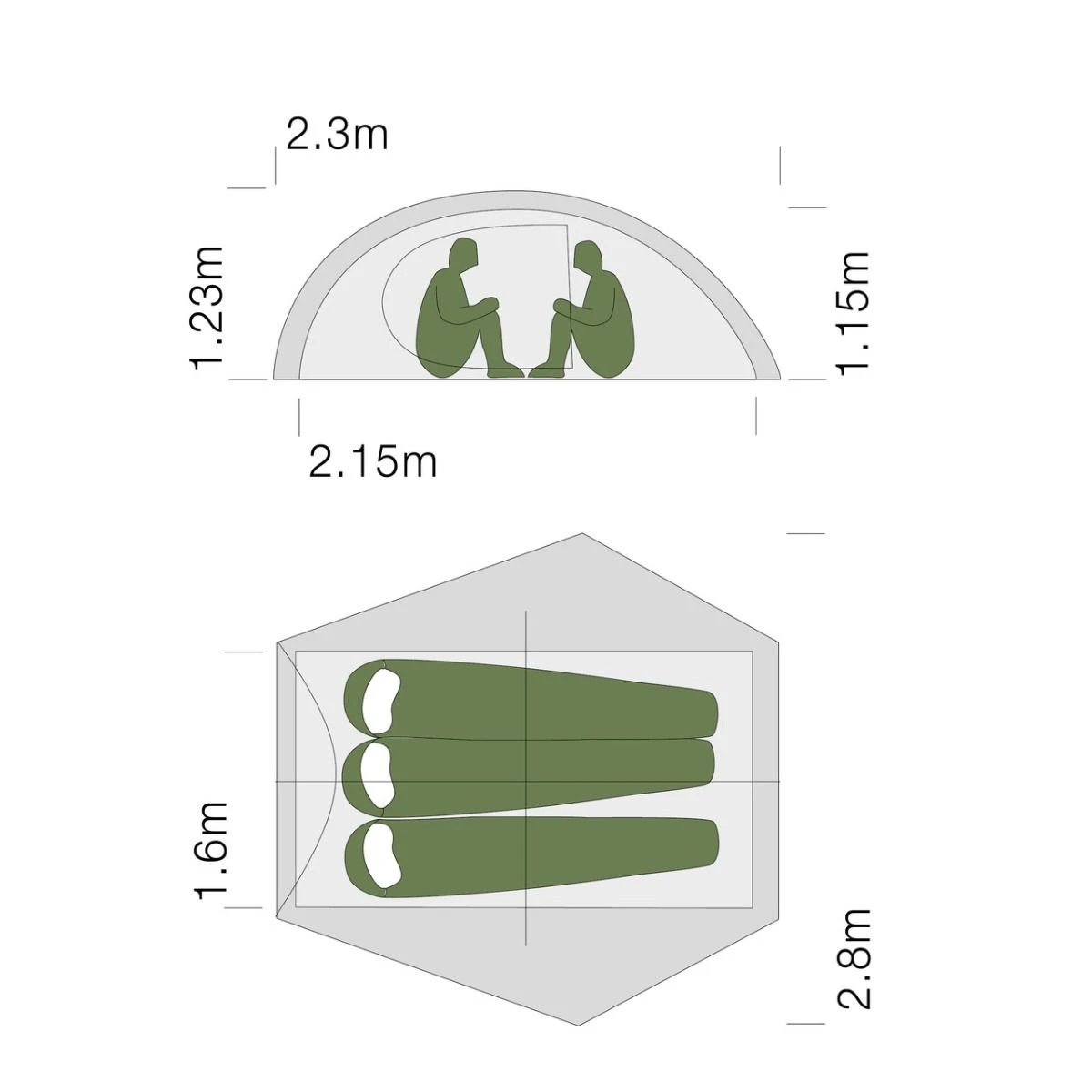 EXPED Mira III HL Zelt 5 EXPED Mira III HL Zelt – Bild 3