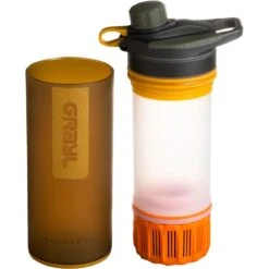 Grayl Geopress Purifyer Flasche -Outdoor-Ausrüstung grayl geopress purifier wasserfilter coyote amber gry 400 orn 12 1