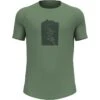 Odlo Ascent Performance Wool 130 T-Shirt Mit Trailprint -Outdoor-Ausrüstung iview 1111466 011 pic1