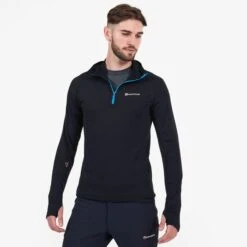 Montane Allez Micro Hoody Fleece-Bergjacke -Outdoor-Ausrüstung mamhobla01 640x