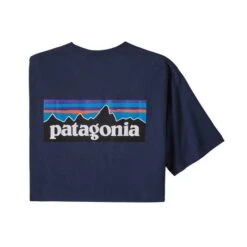 Patagonia P-6 Logo Responsibilty T-Shirt Herren -Outdoor-Ausrüstung p 6 shirt herren blau 1 1
