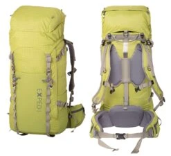 Exped Thunder 50 Rucksack 18 Exped Thunder 50 Rucksack -Outdoor-Ausrüstung thunder 50 lichen green front back 7640147764521 3