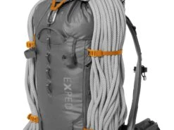 Exped Verglas 40 M Black -Outdoor-Ausrüstung verglas on lid rope attachment
